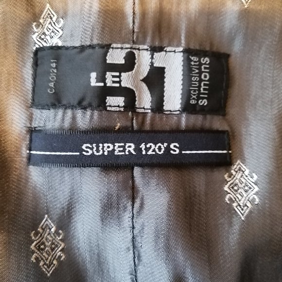 Black Suit Jacket and Vest - Picture 5 of 5